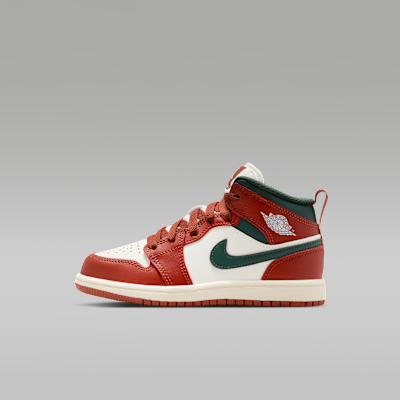 Jordan 1 Mid Little Kids' Shoes. Nike JP